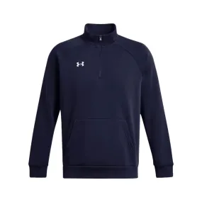 48-Hour Under Armour Men's Navy Rival Fleece 1/4 Zip