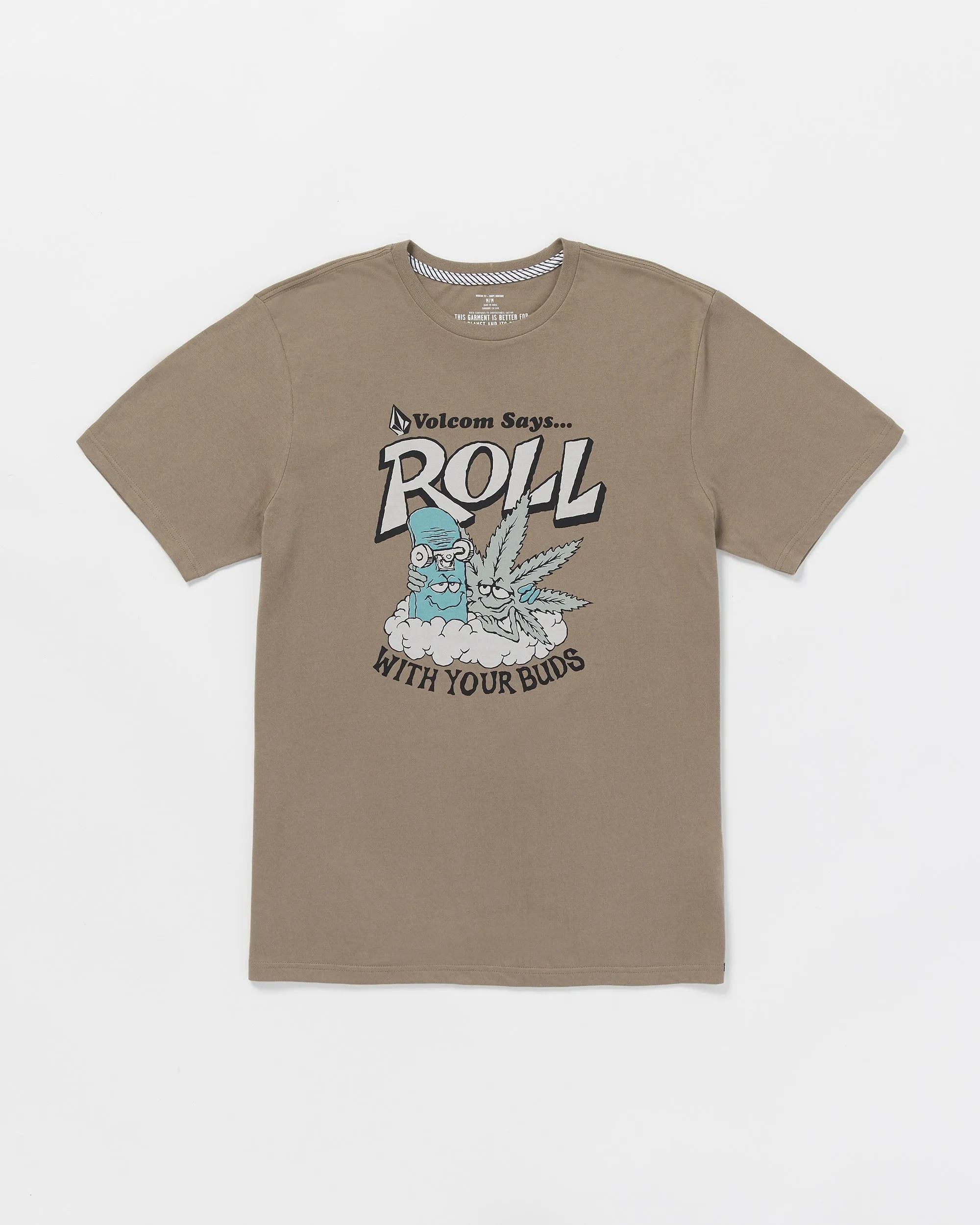 Budz Short Sleeve Tee - Teak