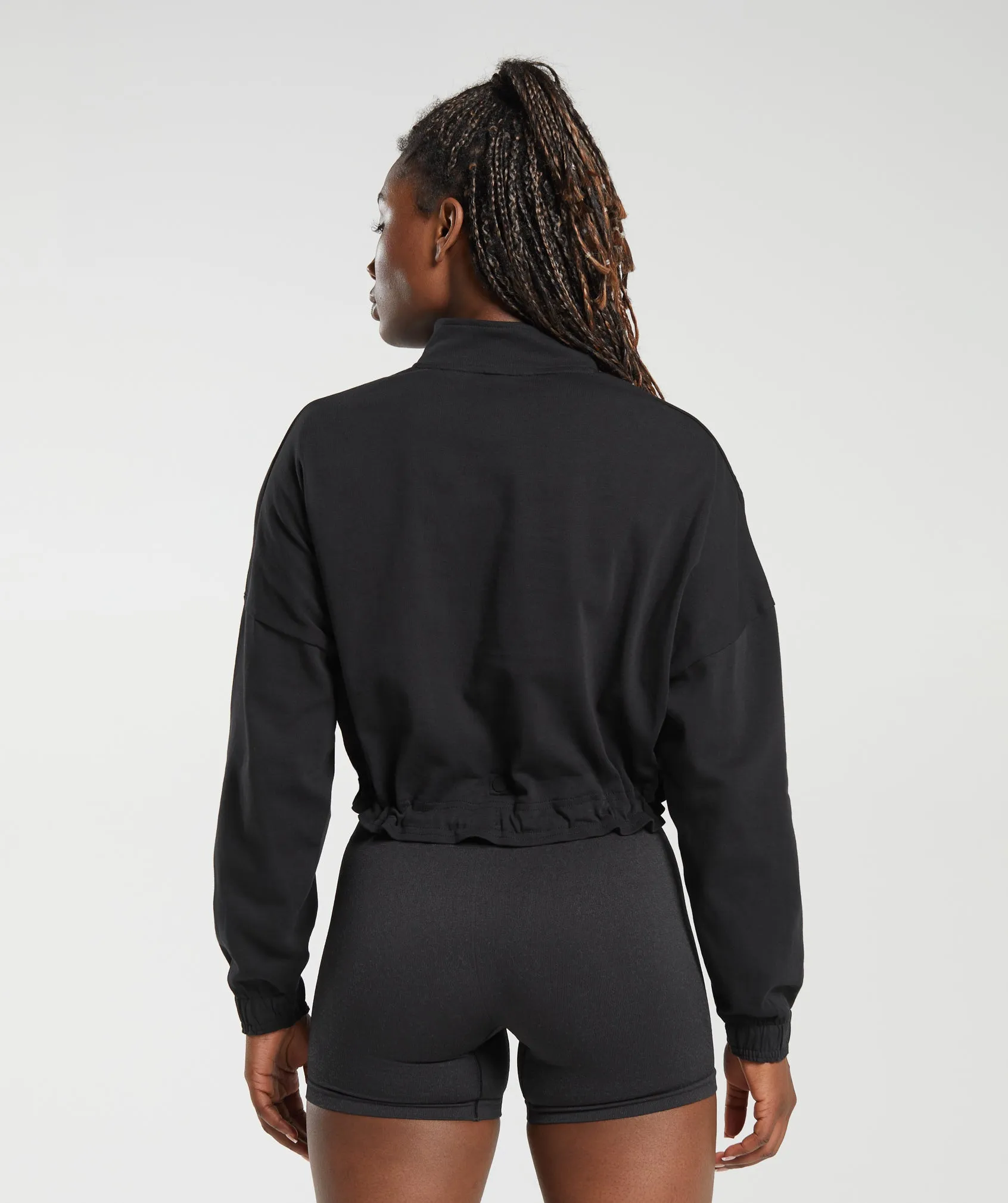 Gymshark Lifting Lightweight 1/4 Zip Pullover - Black