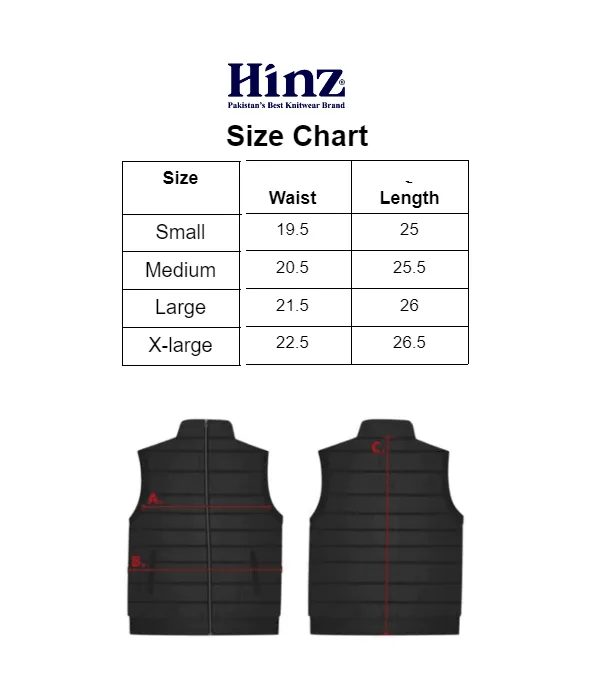 Hinz Luxury Puffer Jacket (Black)