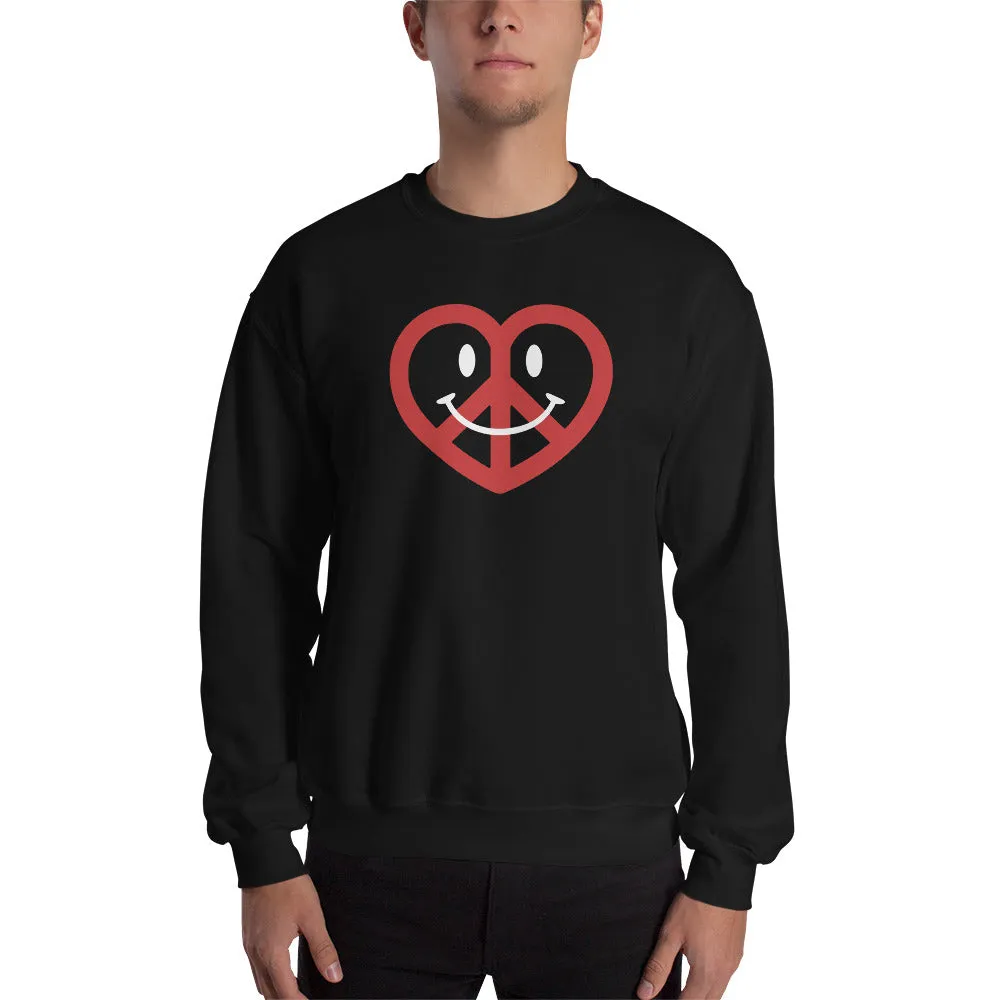 Love, Peace, & Happiness Unisex Sweatshirts