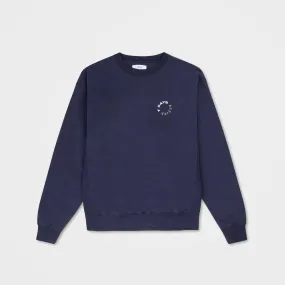 Navy Organic Cotton Sweatshirt by 7Days Active