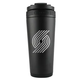 Officially Licensed Portland Trail Blazers 26oz Ice Shaker - Black