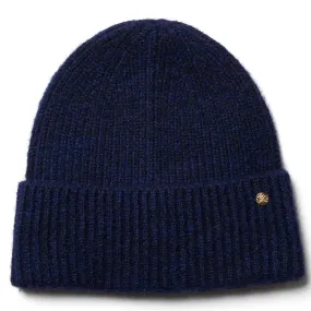 Pippa Ladies Knitted Beanie Hat - Navy by Failsworth