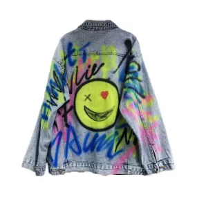 Pre Order:  Graffiti Back Denim Jacket