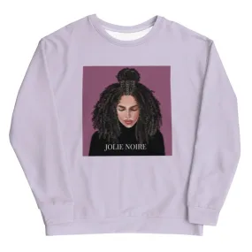 Premium Coiled Beauty Sweatshirt- Lilac