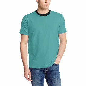 Uniquely You Mens T-Shirt /  Mint Blue     - Short Sleeve Casual Shirt