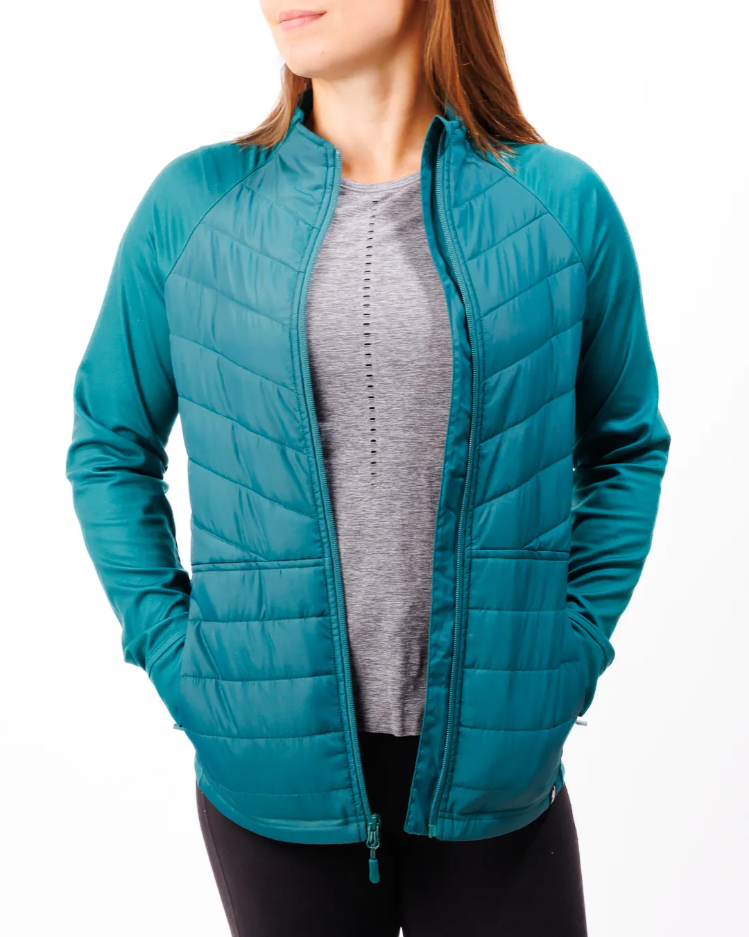 Women's Range Puffer Jacket - Evergreen